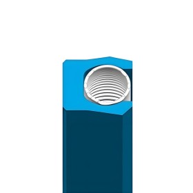 CANTED COIL SPRING ENERGIZED ROD SEAL