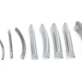 Multiple cross-section sizes of stainless steel Cantilever (V) Springs for energized seals