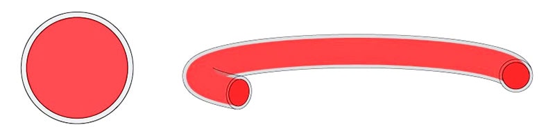 Silicone Hollow-Core Encapsulated 0-Rings