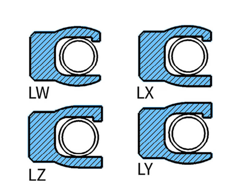 HELICAL SPRING ENERGIZED PISTON SEAL