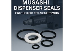 Musashi Dispenser Seals – Find the Right Replacement Parts