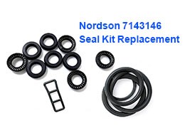 Replacement Seal Kit for Nordson P/N 7143146 (TrueCoat® Control Modules) Replacement Seal Kit for Nordson P/N 7143146 (TrueCoat® Control Modules)