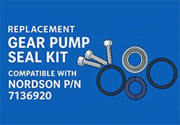 Replacement Seal Kit for Nordson 7136920 Gear Pumps Replacement Seal Kit for Nordson 7136920 Gear Pumps