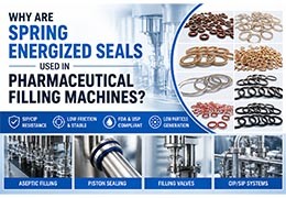 Why Are Spring Energized Seals Used in Pharmaceutical Filling Machines?